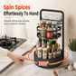 🔥50% OFF!!📢🌀 Rotating Spice Rack Organiser – 360° Spinning Condiment Holder for Kitchen Countertops ✨