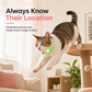 Reflective Cat Collar with Waterproof Smart Pet Tracker Locator