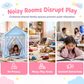 📢📢50% OFF !! ⏰Kids Indoor Play Tent Princess Castle Secret Base Bed Tent Playhouse for Toddlers