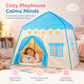 📢📢50% OFF !! ⏰Kids Indoor Play Tent Princess Castle Secret Base Bed Tent Playhouse for Toddlers