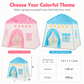 📢📢50% OFF !! ⏰Kids Indoor Play Tent Princess Castle Secret Base Bed Tent Playhouse for Toddlers