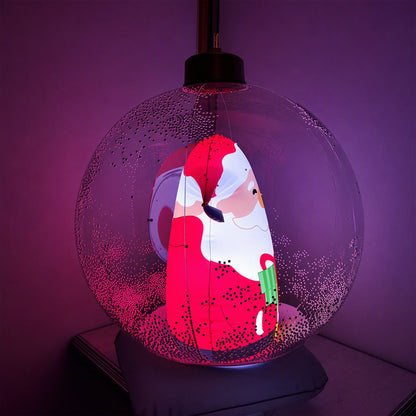 📢📢50% OFF !! ⏰ Inflatable Christmas Ball with Colorful LED Lights