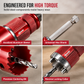 🔧 50% OFF NOW! ⚙️ Quick Release Hole Saw Arbor – Push-Button Core Ejector, Reverse Locking & Anodized Aluminum – No More Stuck Plugs 💪