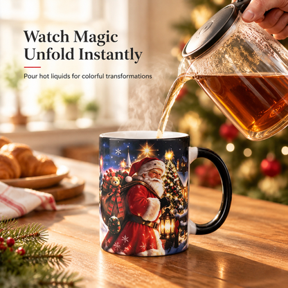 📢📢40% OFF !! ⏰Christmas Heat-Activated Color-Changing Mug – Watch the Festive Scene Appear with Hot Drinks ✨