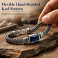 📢📢50% OFF !! ⏰ Handmade Vintage Sterling Silver Braided Meander Jewellery – Bold Hip-Hop Style for Men & Women ✨