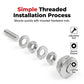 📢📢50% OFF !! ⏰Universal Quick-Release Hood Pins – Secure, Easy-Install Car Bonnet Latch Kit