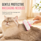 📢📢50% OFF !! ⏰ Stainless Steel Pin Pet Grooming Brush – Detangling & Deshedding Comb for Cats & Dogs ✨