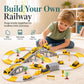 ⏳🔥LIMITED-TIME 50% OFF! ⏰DIY Electric Track Car & Construction Vehicle Toy Set – Build-Your-Own Racing Tracks for Kids🏡🚂