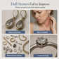 📢📢50%  OFF !! ⏰ Teardrop Crystal Jewelry Set – Radiant, Skin-Safe & Effortless ✨