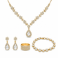 📢📢50%  OFF !! ⏰ Teardrop Crystal Jewelry Set – Radiant, Skin-Safe & Effortless ✨
