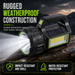 📢📢40%  OFF !! ⏰ Multifunctional Ultra-Bright Rechargeable Searchlight & Work Light – USB Charging, Ready for Outdoors, Garages & Power Cuts ✨