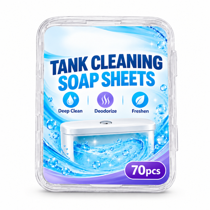 📢📢40%  OFF !! ⏰✨70 Pieces Toilet Water Tank Cleaning Tablets Slow Release Deep Descaling and Deodorizing Toilet Bowl Cleaner Sheets