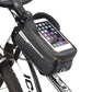 📢📢40%  OFF !! ⏰Waterproof Bicycle Front Frame Bag Top Tube Cycling Bag with Phone Holder for Mountain and Road Bikes