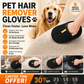📢📢BUY 1 GET 1 FREE !! ⏰ Pet Hair Remover Gloves – Double-Sided Silicone Bristles, Ergonomic Non-Slip Fit & Washable Reusable – Remove Fur from Sofas, Clothes & Carpets in Seconds 🧤