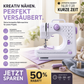 🧵 50% OFF! 🛍️ Mini Sewing Machine for Home – 12 Stitches, Durable & Compact – Ideal for Repairs & DIY Projects ✂️